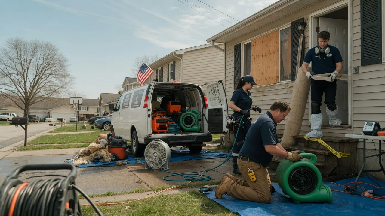 Water Damage Restoration in East Troy, WI near me